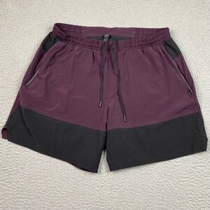 Lululemon Shorts Men's Size XL Purple Linerless Athletic Gym Running 6.5" Inseam
